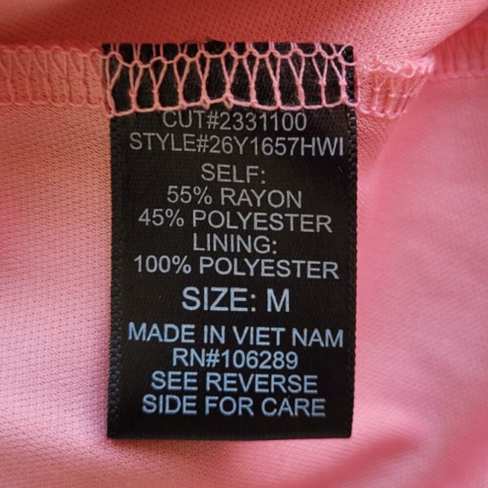 Trixxi Pink Ruffle Babydoll Mini Dress Y2K Girlhood Summer Size M Fits Small - Picture 9 of 9